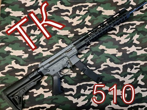 Новый карабин от техкрима тк-510 калибр 9х19 AR15 9x19