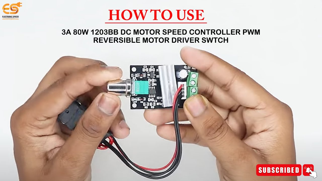 The Ultimate Guide to PWM Reversible Motor Drivers 6V 12V 24V 80W ...