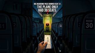 THE AIRPLANE BOARDING PASS #shorts #mystery #story