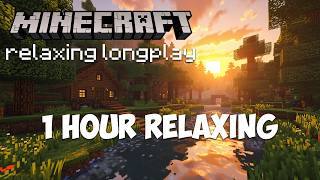 Minecraft Relaxing Longplay Gameplay No Commentary 1 Hour