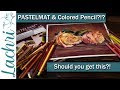 is Pastelmat good for Colored Pencil? Drawing Roses - Lachri