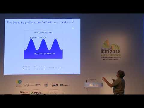 Interface dynamics, incompressible fluids: Splash/Splat singularities – D. Córdoba – ICM2018
