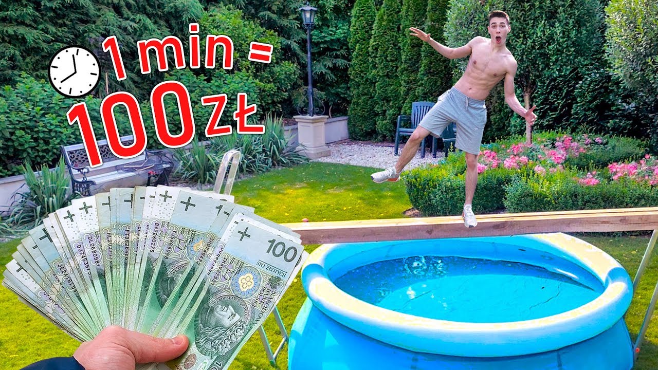 1min nad BASENEM = 100zł