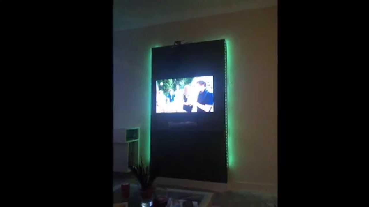 Tv kast by michel bruins 2016 07 01 Televisie muur ontwerp