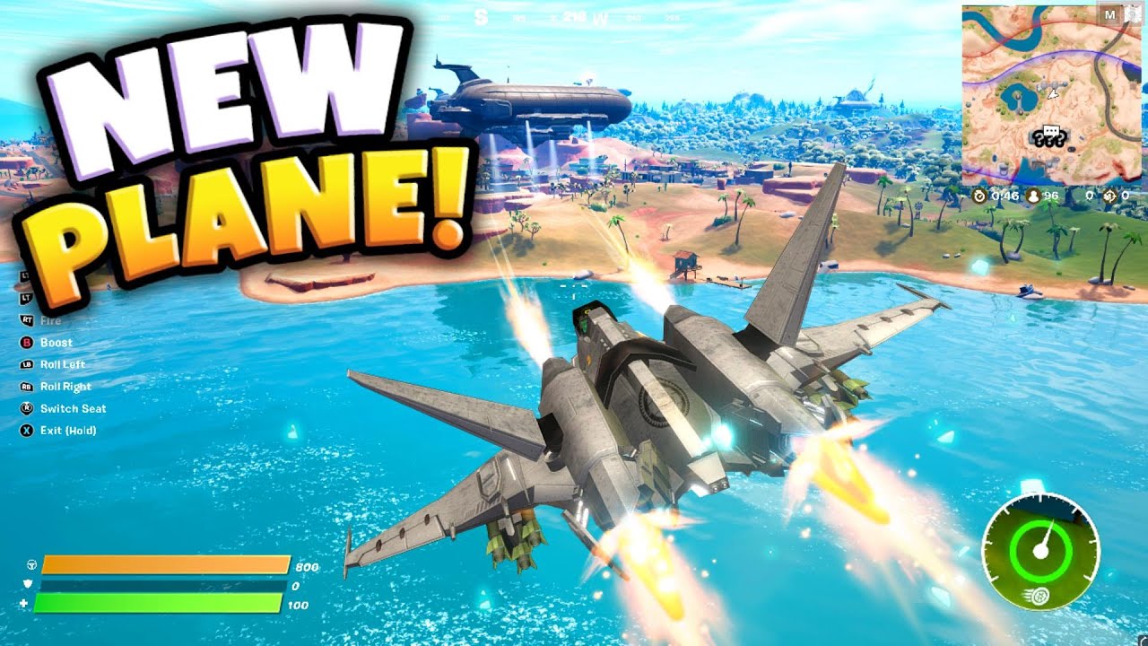 Fortnite Plane Highlights Include Rocket Dogfights, Upside, 58 OFF