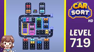 Car Sort Level 719 Solution Walkthrough