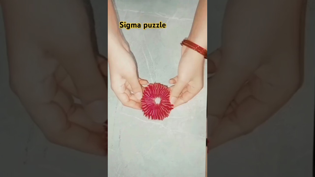 Sigma puzzle craft 😳 