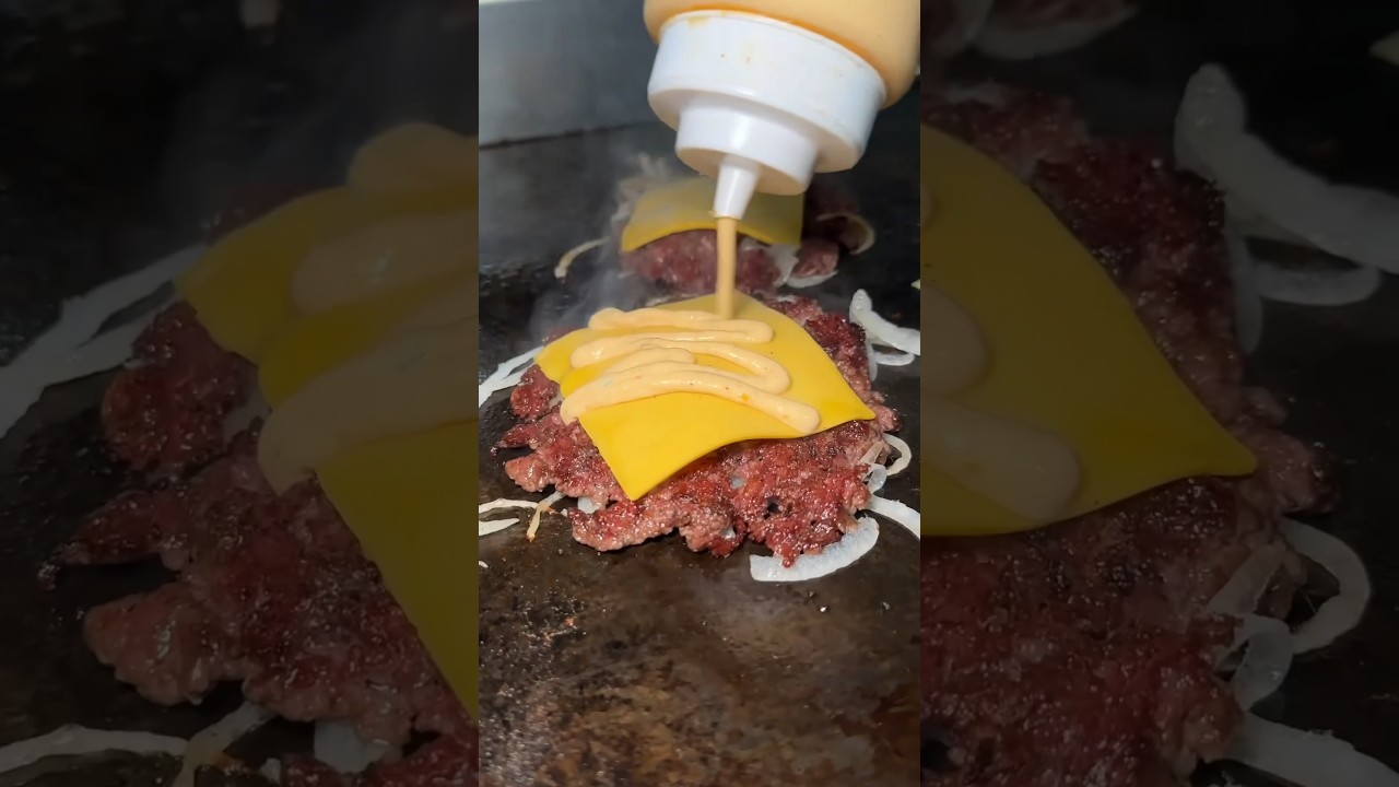 Going ALL OUT at one of NYC’s BEST BURGER JOINTS, Smashed! 🍔💥 #DEVOURPOWER