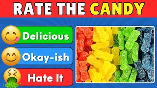 Rate The Candy Challenge