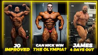 Can Nick Walker WIN THE 2026 MR OLYMPIA + Jo Palacios IMPROVED + James Hollingshead 4 Days Out