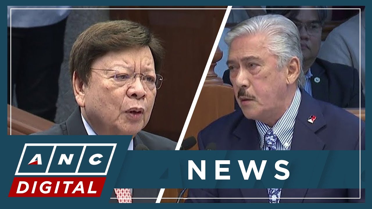 ВИДЕО: Сотто и Марколета обсуждают судьбу импичмента вице-президента Сары | АНК