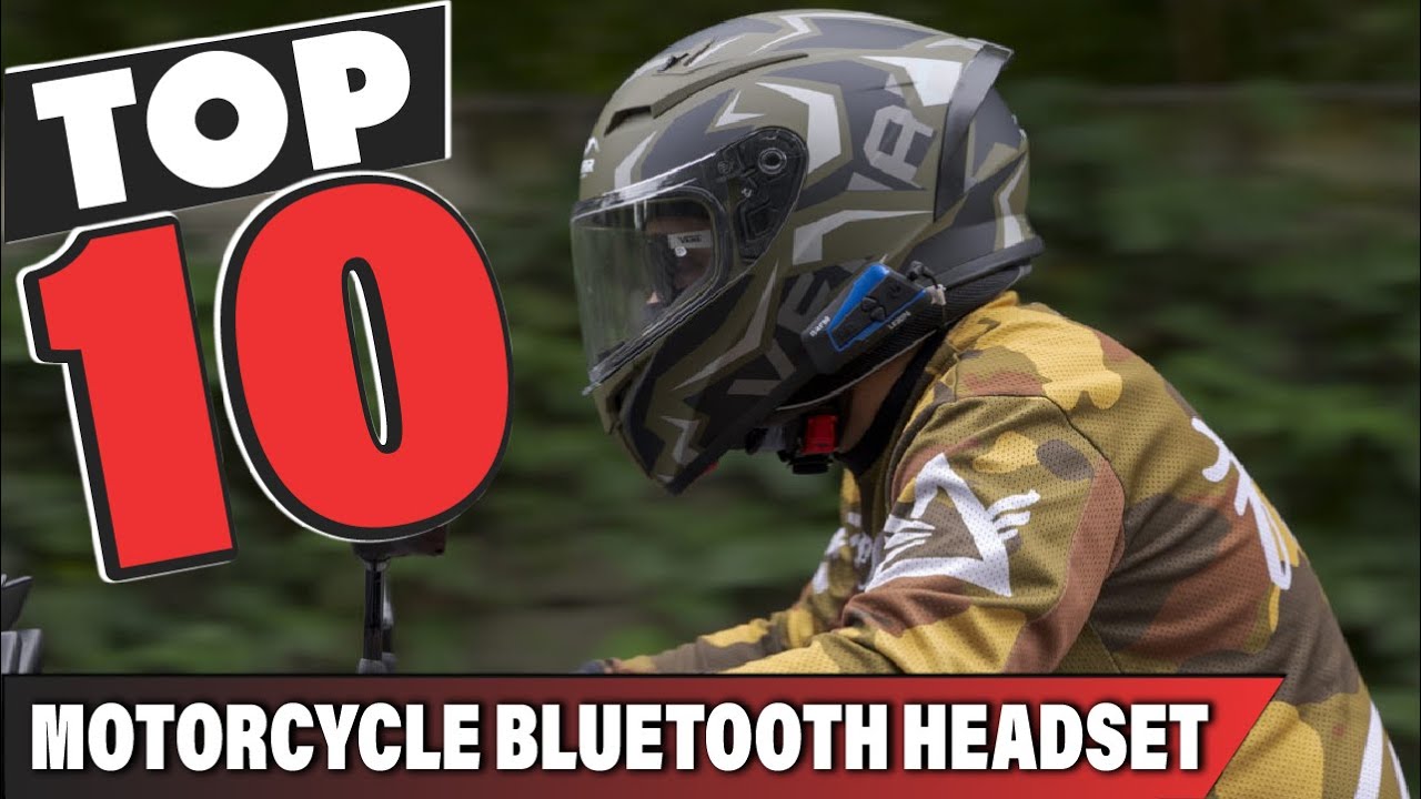  Motorcycle Bluetooth Helmet Headset 10 Riders Group