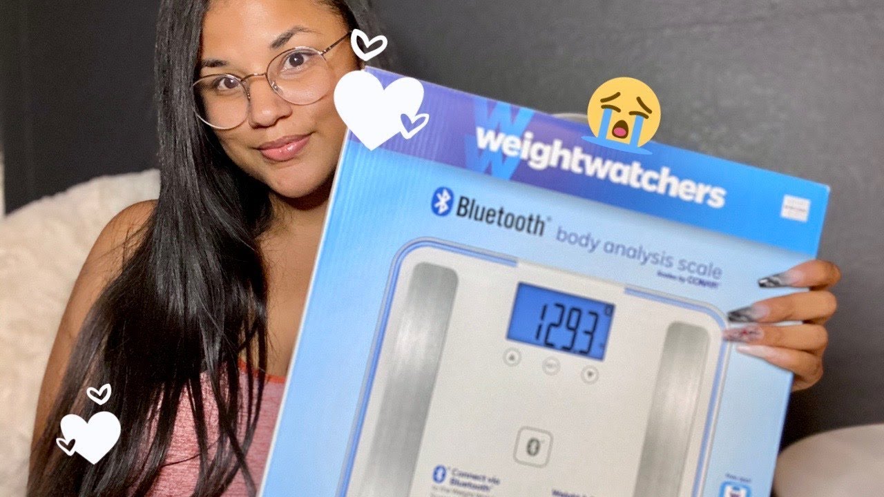 Health & Fitness Journey 2019/2020  WeightWatchers Bluetooth scale  Unboxing + Weigh-In #1 