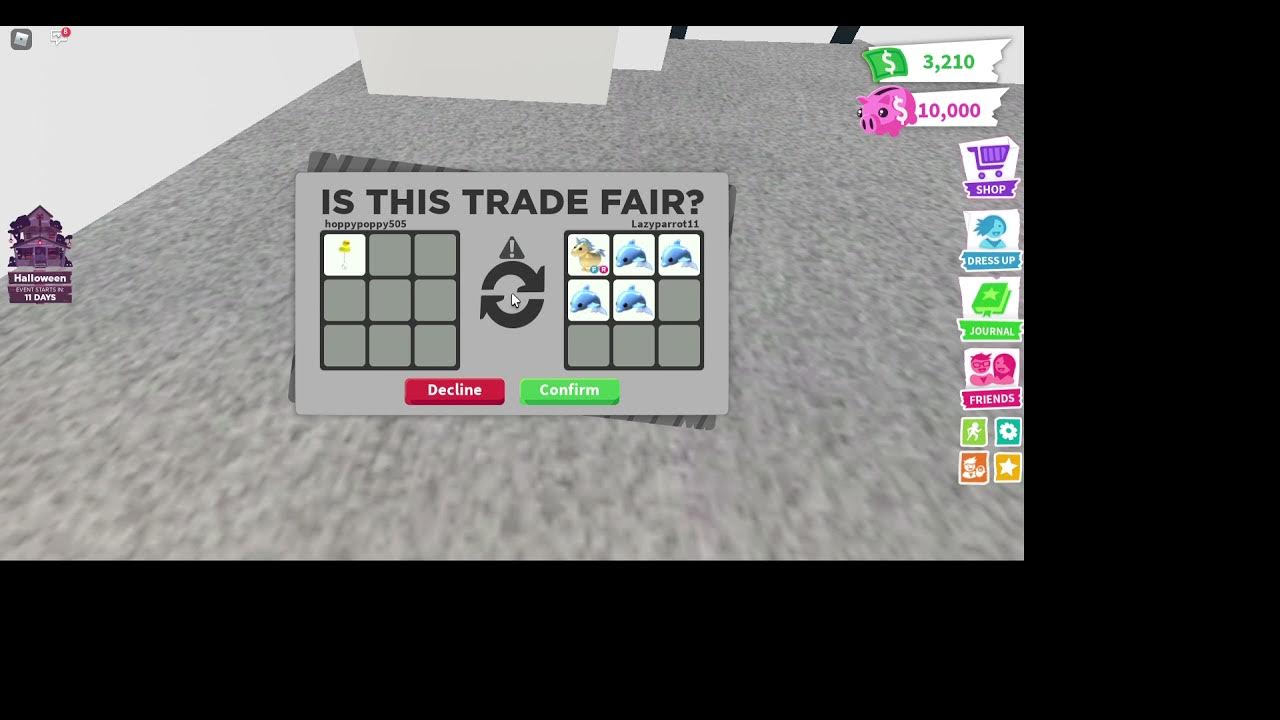 I traded my duck rattle for an huge overpay in adopt me! YouTube