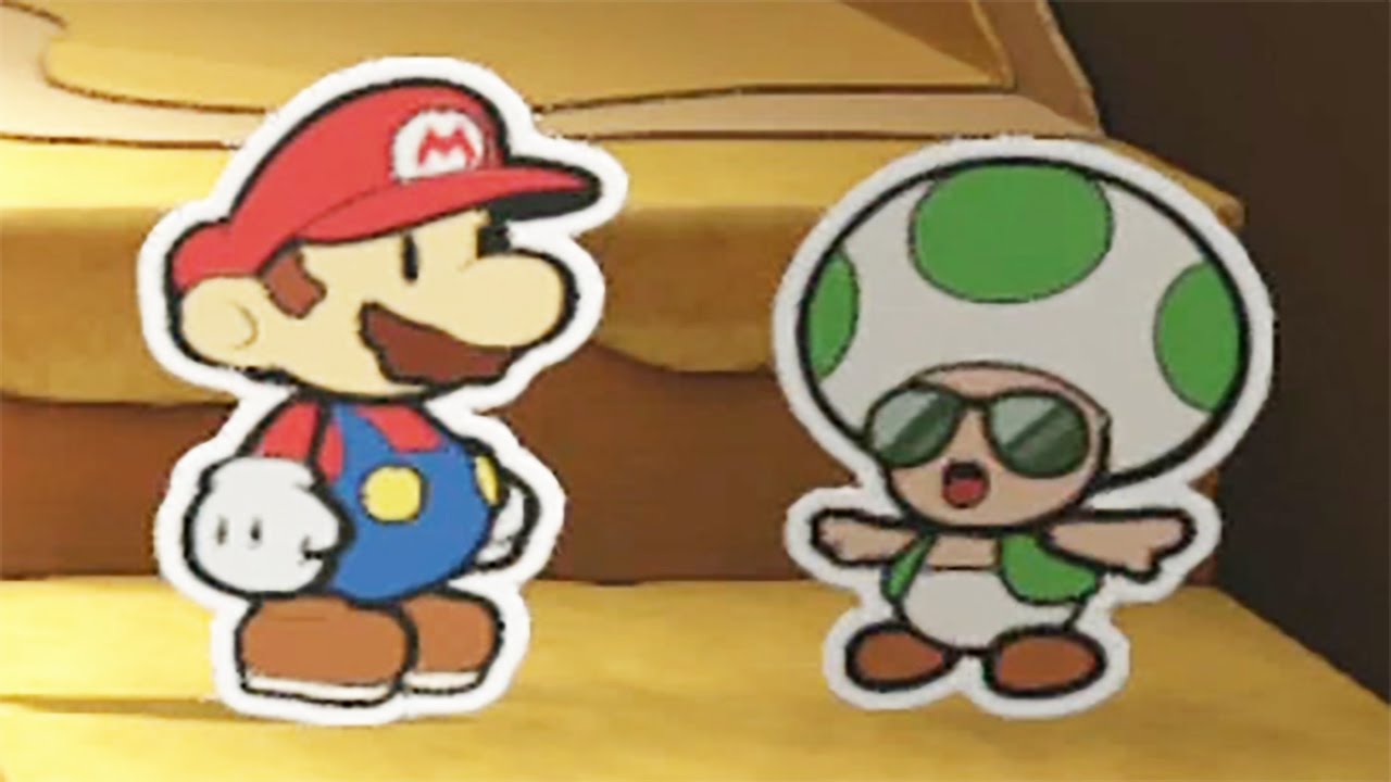 Paper Mario Color Splash (Wii U) 100 Walkthrough Part 22 Mustard