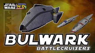 Bulwark Battle Cruisers - Mark 1,2,3 Behemoth Ships Star Wars Hyperspace Database