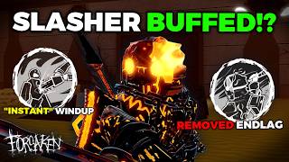 Testing The New Slasher Buffs In The Public Playtest.. (Roblox Forsaken)