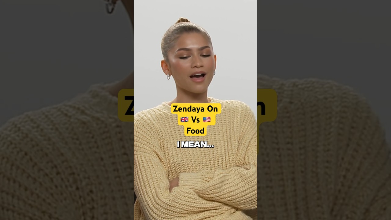 Зендая о 🇬🇧 против 🇺🇸 еды 👀 