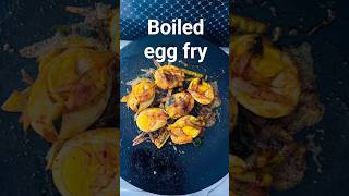simple and tasty tawa boiled egg fry#fyp#boiledegg#tawafry#cooking