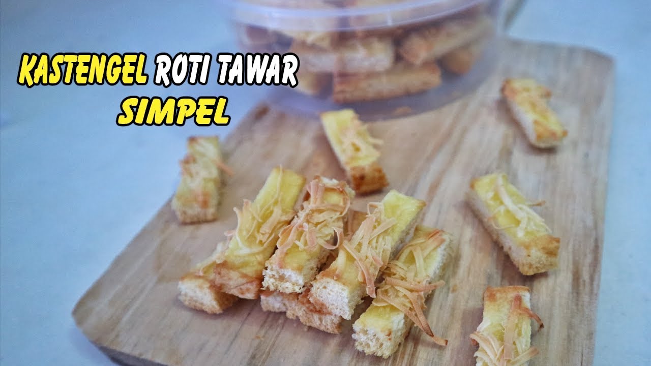 Resep Kue Lebaran Paling Mudah Kastengel Roti Tawar - YouTube