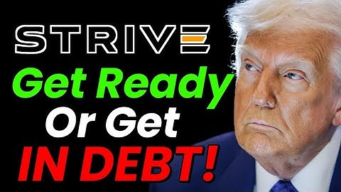 When Will Strive (ASST) Stop Crashing!? Detailed Analysis.