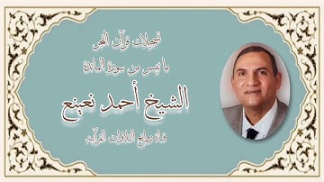 الشيخ أحمد نعينع وما تيسر من سورة المائدة