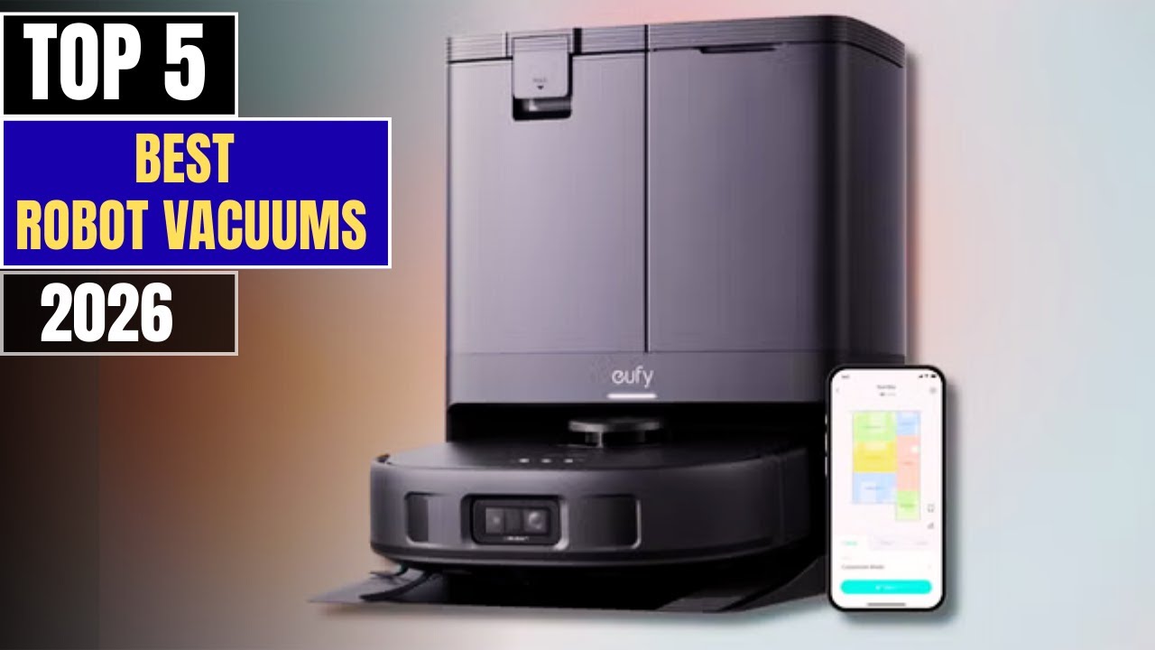 Топ-5 лучших роботов-пылесосов 2026 года