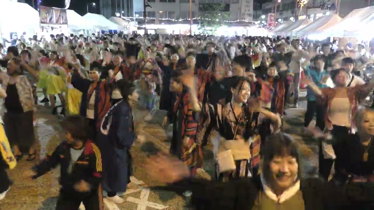 「バサラ大乱舞 1/2」瑞浪美濃源氏七夕祭り2025 8/9(土)【駅前】”♪バサラで恋～よっちょれ～いしかりシャケサンバ～窯之助音頭～アニバサラ～春駒わっしょい”