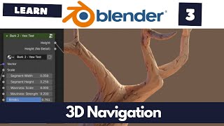How to do 3D Navigation in Blender