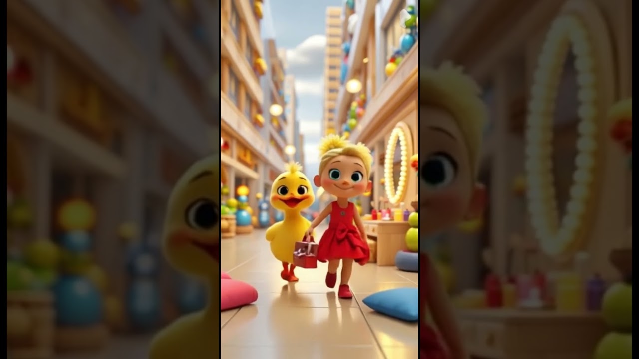 Little Duck Goes Shopping for Makeup with Lily – Cute & Funny Adventure  