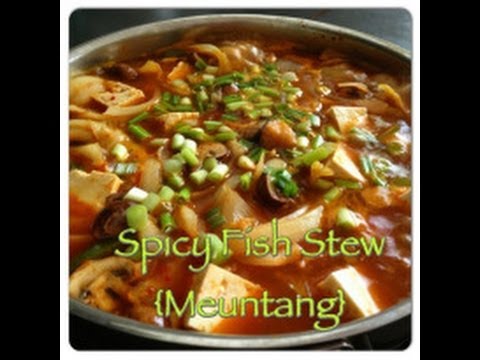 How to Make KOREAN SPICY FISH STEW MEUNTANG - Korean Food Recipe