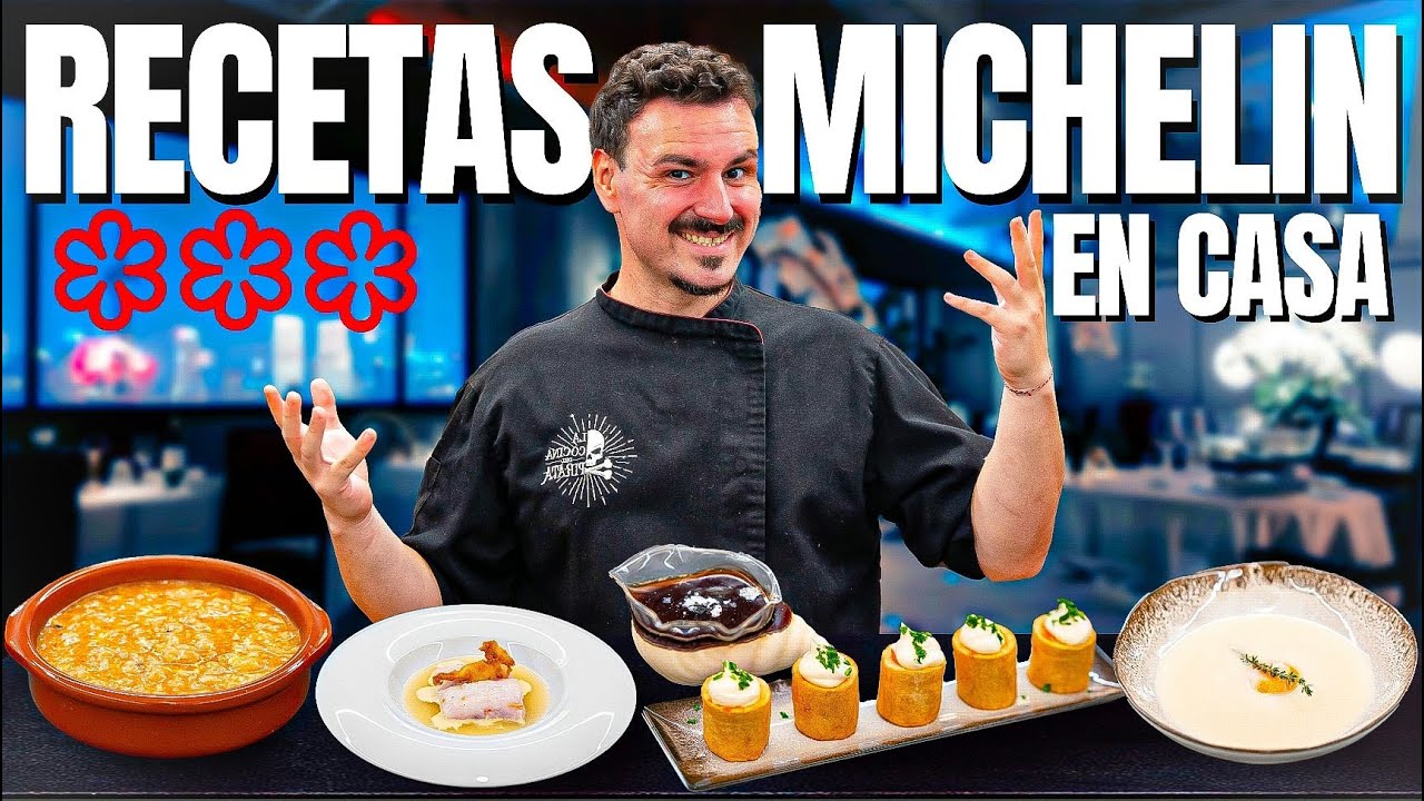 5 Recetas de ESTRELLA MICHELIN para hacer en CASA