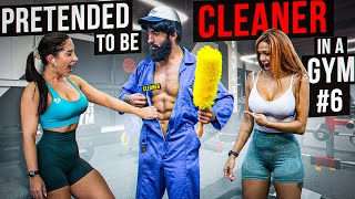 CRAZY CLEANER shocks GIRLS in a GYM prank #6 | Aesthetics in Public screenshot 2