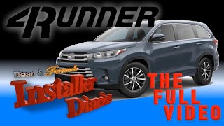 Toyota Highlander full system install