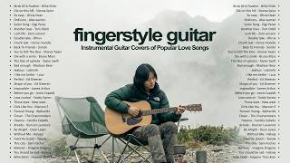 Top Fingerstyle Guitar Covers of Popular Songs 🤍🎧 — Calming Instrumental for Work & Study🍃