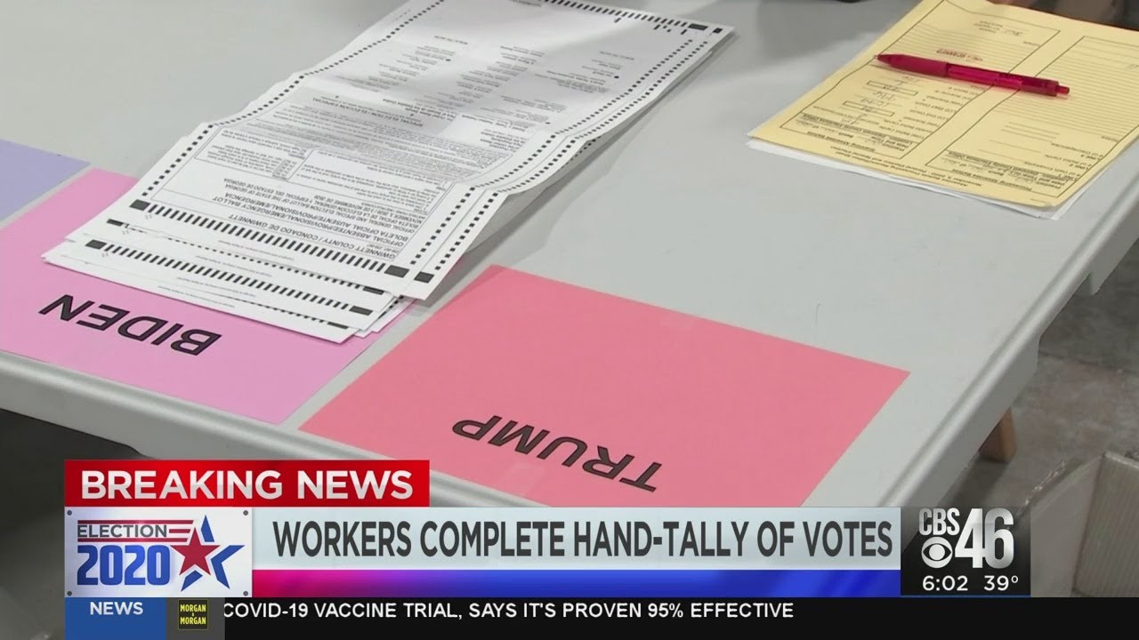 Hand count audit completed as Georgians await audit results - YouTube