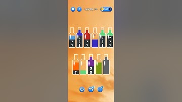 Level 74 Water Sortpuz Color Puzzle Gameplay #bestgameplay