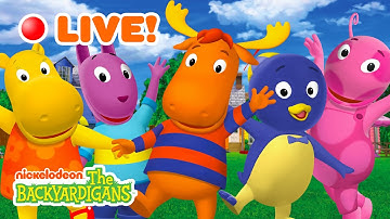 🔴 LIVE: Backyardigans BFF Moments! 💗 w/ Uniqua, Pablo, Tyrone, Tasha & Austin | The Backyardigans