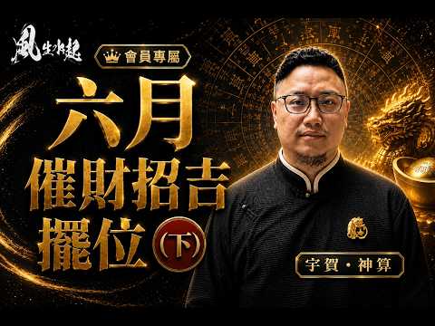 會員專屬 | 2026年 六月 催財招吉佈陣 (下) | 宇賀 ‧ 神算