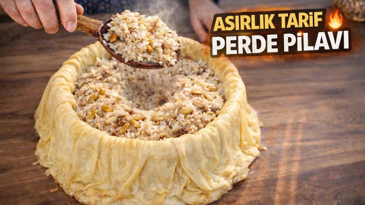 İFTAR İÇİN 💯DÜNYANIN EN GÜZEL PERDE PİLAVINI YAPIN🌙Tam Kıvamında Garantili TARİF📍Hoşgeldin Ramazan✨️