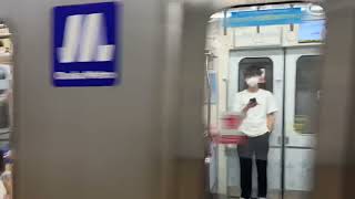 Osaka Metro 四つ橋線23系愛車5編成住之江公園行き発車シーン