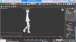 3ds Max: Use Motion Mixer to Combine a Biped Walk Cycle with a MassFX Ragdoll Simulation