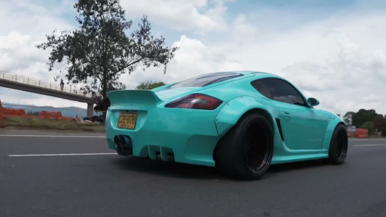 Porsche Cayman Widebody Pandemusa made in Fierros Express