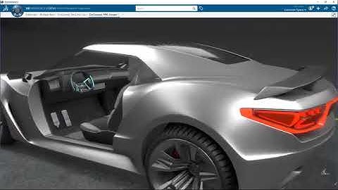 3DEXPERIENCE CATIA ICEM and Shape Design Concept Car Design