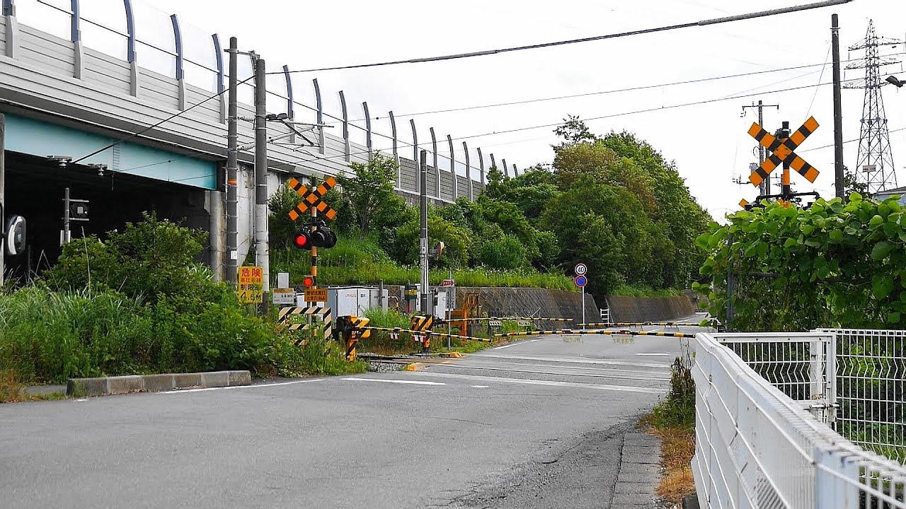 御殿場線【№218】永原踏切・通過・走行映像 静岡県御殿場市萩原