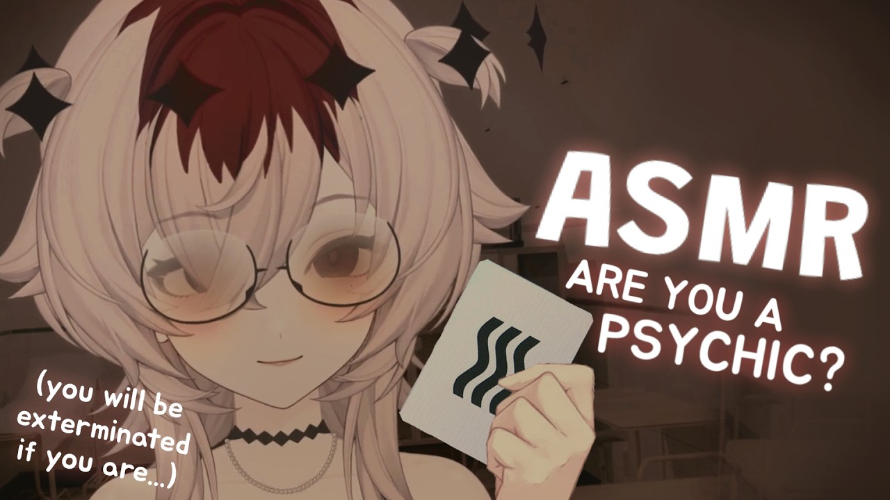 【ASMR】Testing your Psychic Abilities 🧠 Soft Spoken Roleplay, Eyes Closed ESP Games