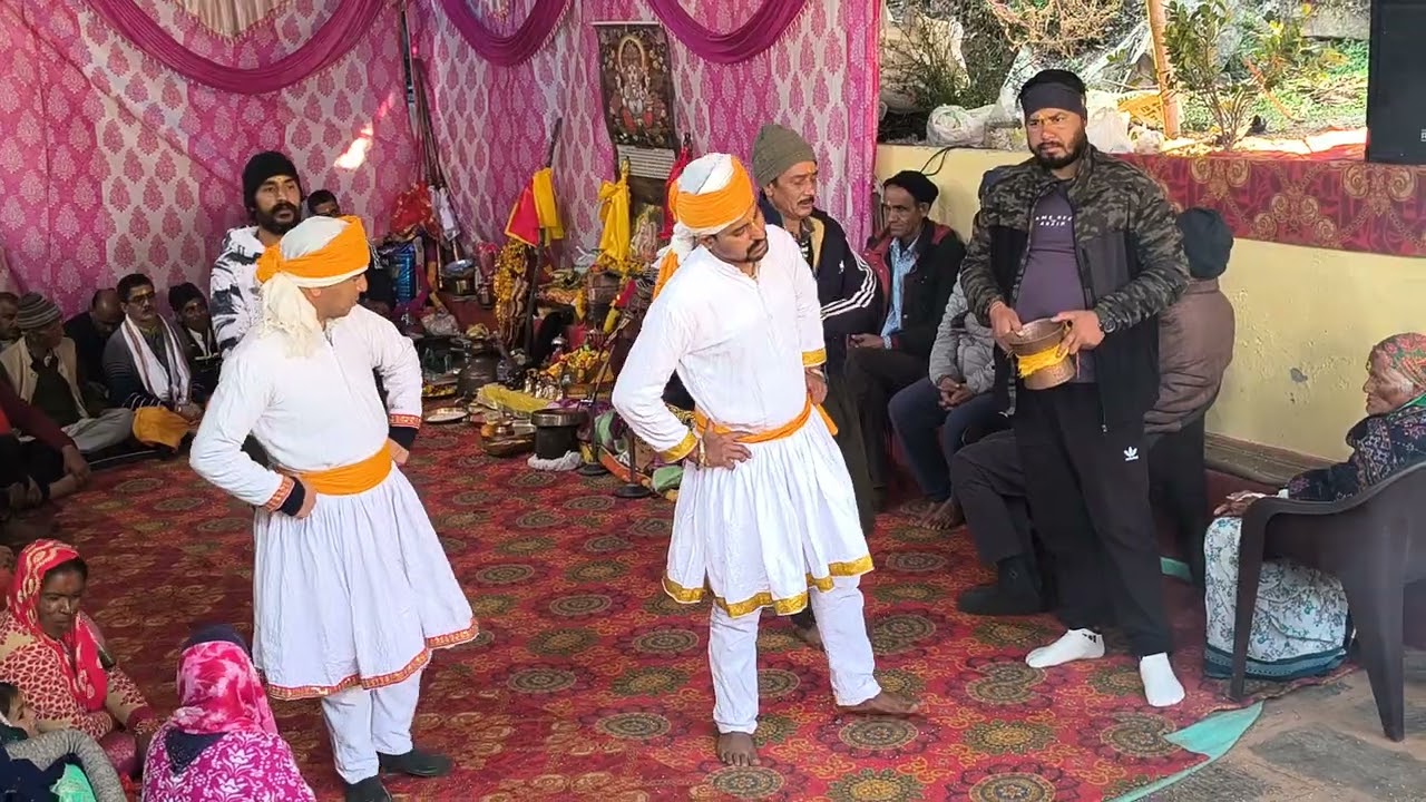 नगेला देवता जागर, ग्राम चोपड़ा में पंडित कीर्ति राम बहुगुणा जी द्वारा 🎉🙏