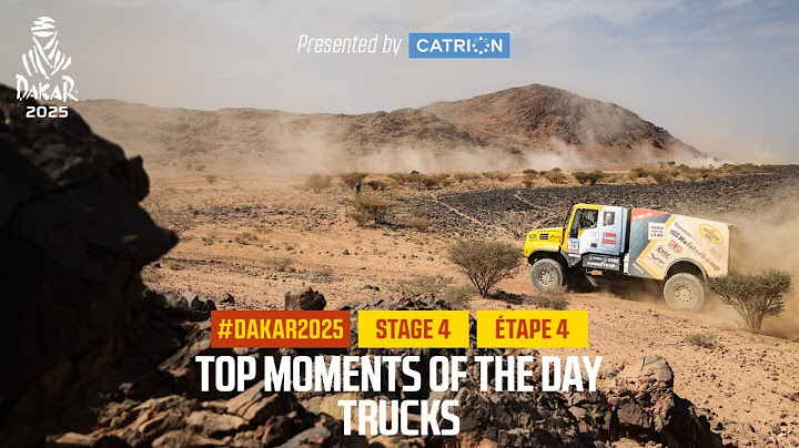 Les meilleurs moments des Camions présentés par Catrion - Étape 4 - #Dakar2025