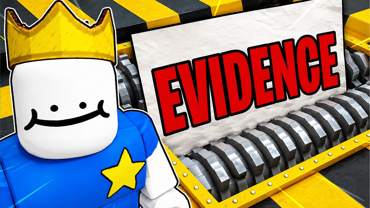they forced me to SHRED secret documents in Roblox...