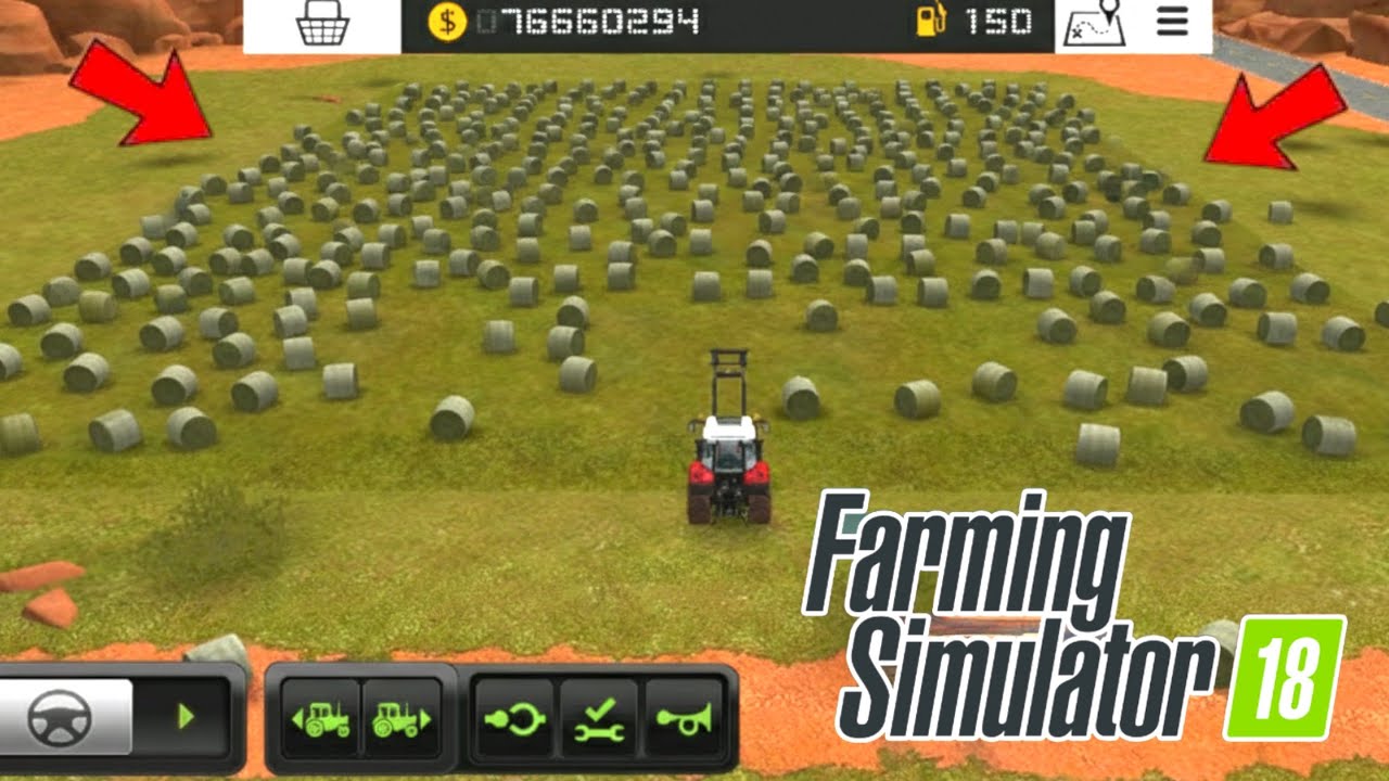 🔥1000000!! Making Unlimited Round Bales in FS18 Multiplayer! | Farming Simulator 18 Gameplay #fs18